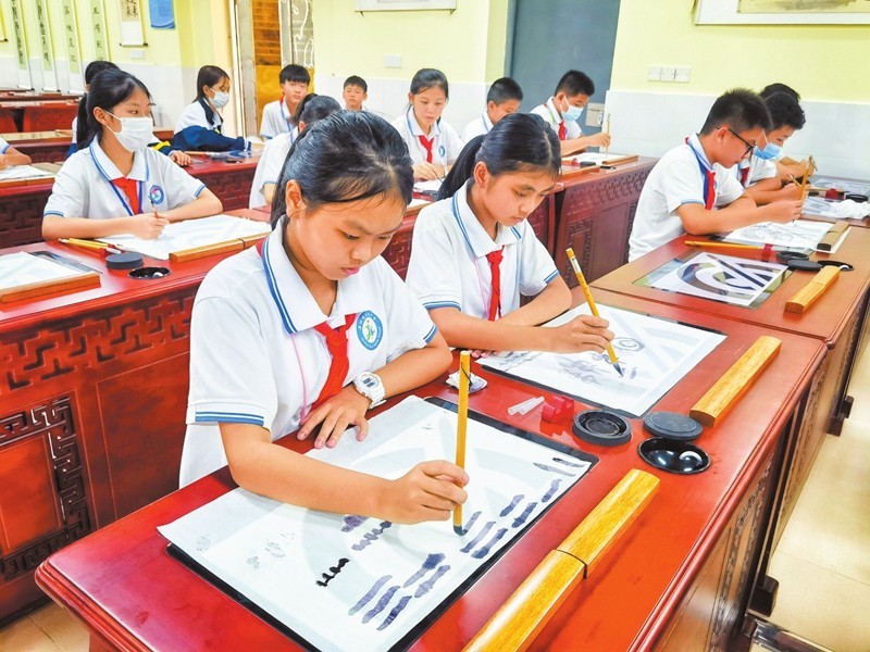 现代书法教育课堂