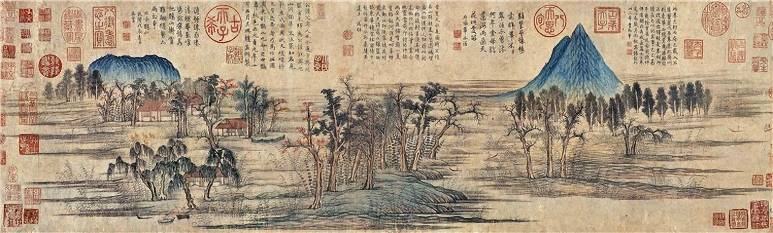 赵孟頫《鹊华秋色图》